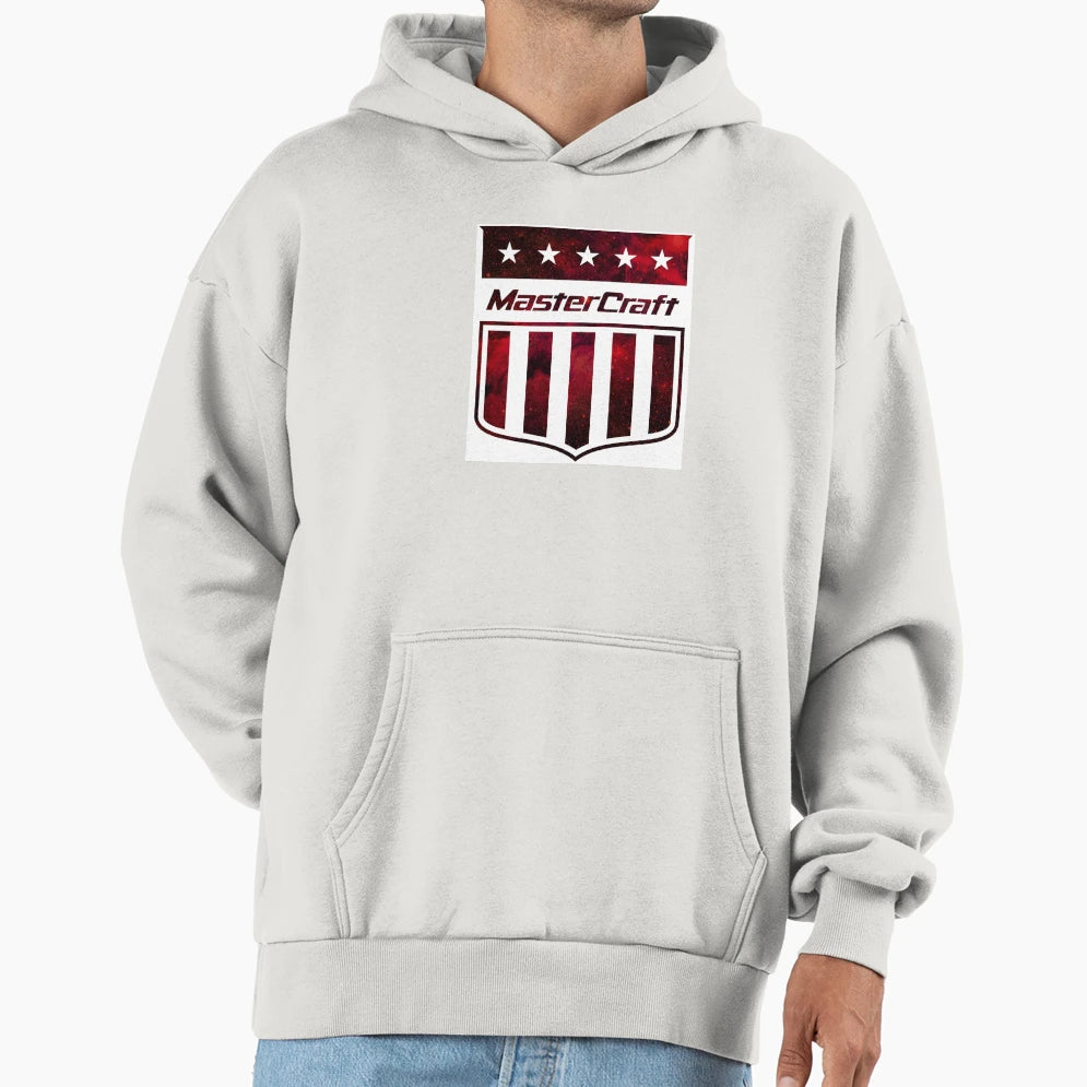 Red Galaxy Mastercraft Hoodie - Fun Novelty Design for Adults - T-Shirt, Sweatshirt, Hoodie