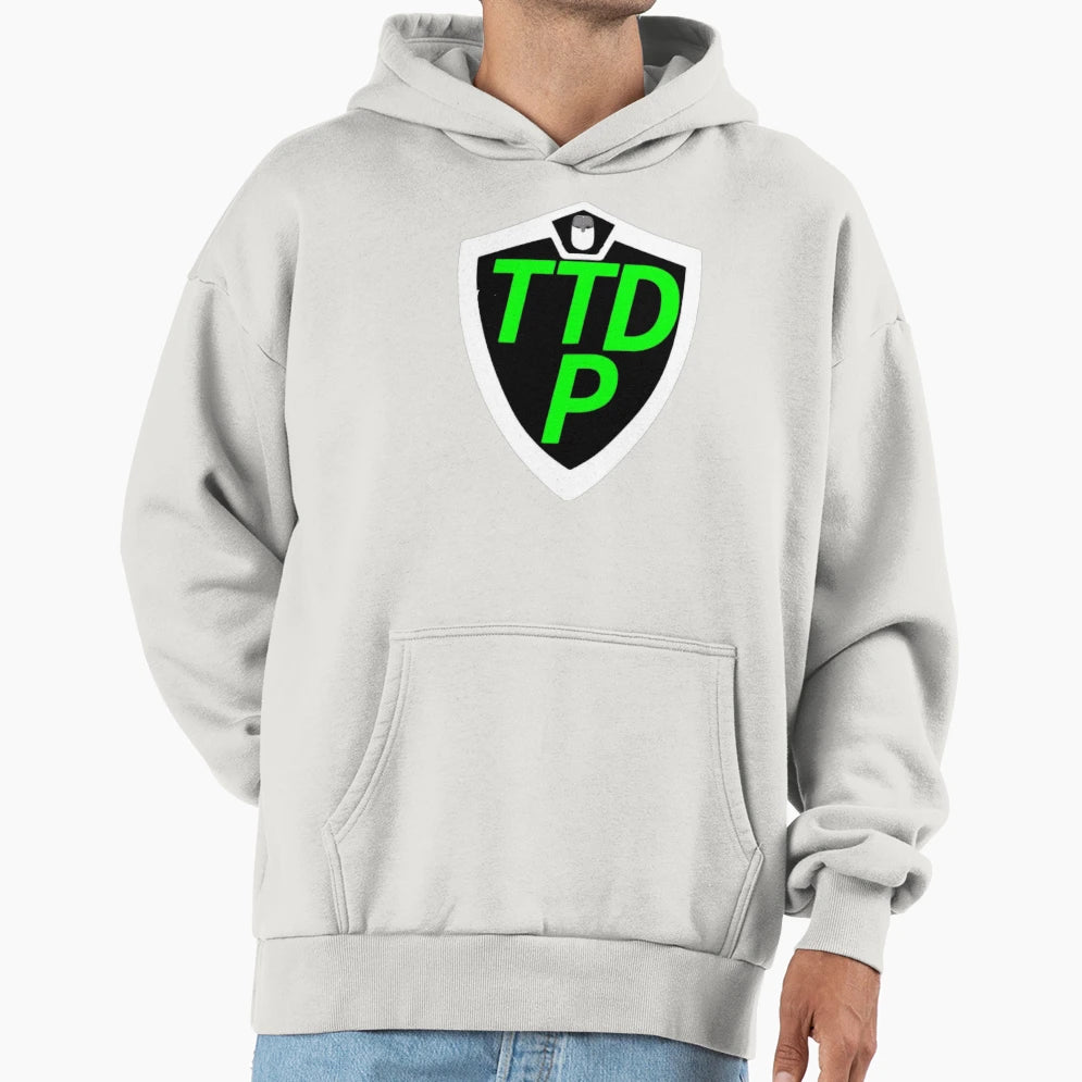 Thetireddadplayz Logo Hoodie - Unique Graphic Unisex - T-Shirt, Sweatshirt, Hoodie