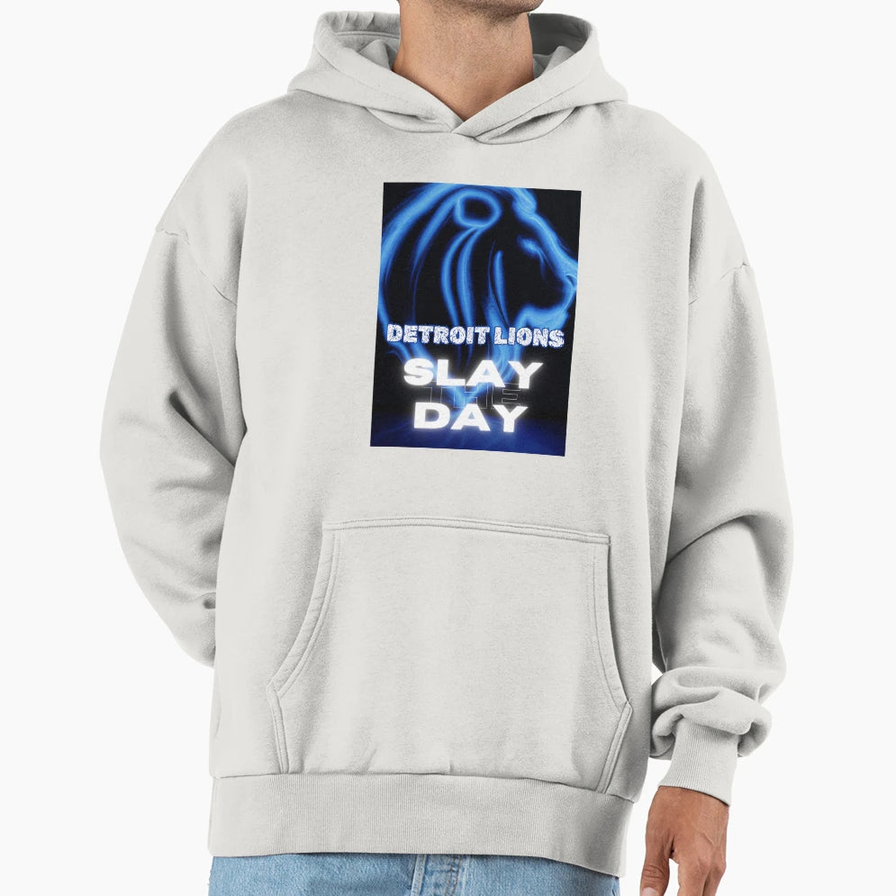 Detroit Lions Slay Day Collection 1 Hoodie - Graphic Print for Adults - T-Shirt, Sweatshirt, Hoodie