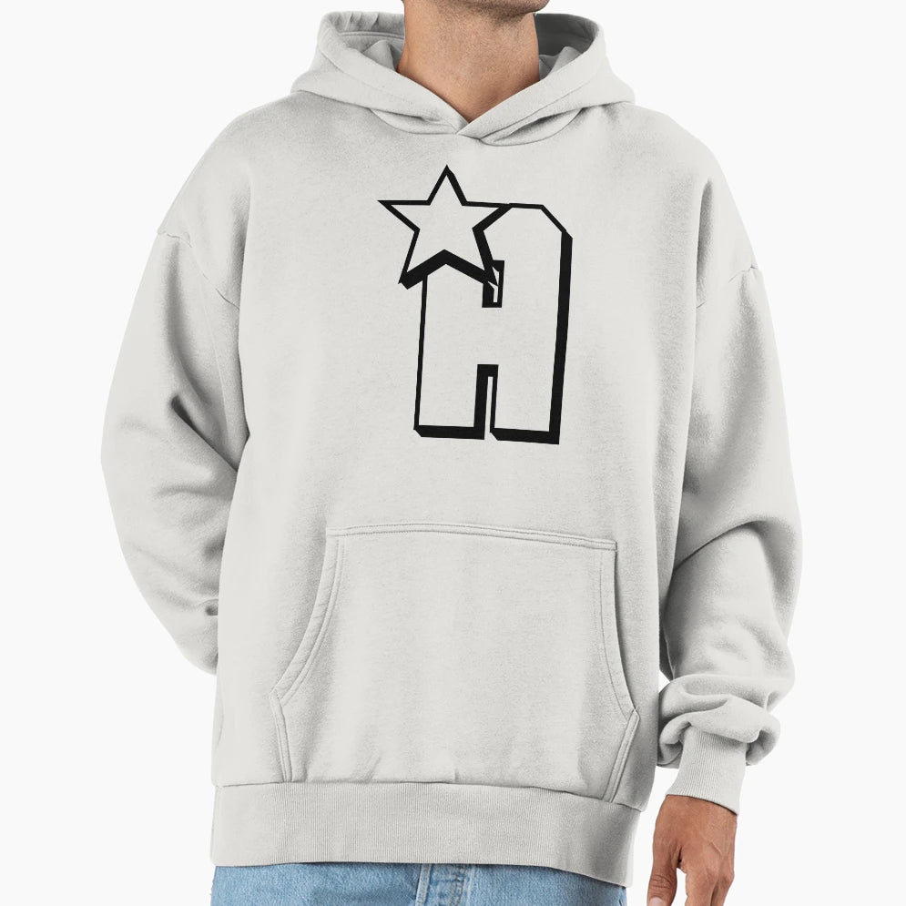 Letter Hoodie - Trendy Graphic Unisex - T-Shirt, Sweatshirt, Hoodie