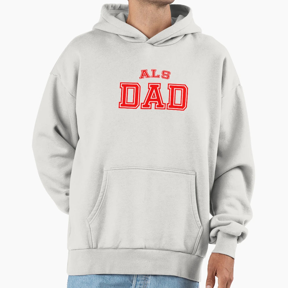 Als Dad Awareness Sports Father T-Shirt - Custom Art Print Men Women - T-Shirt, Sweatshirt, Hoodie
