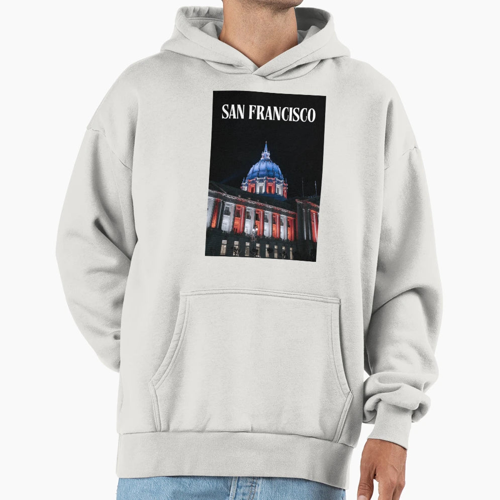 San Francisco Hoodie - Custom Art Print Unisex - T-Shirt, Sweatshirt, Hoodie