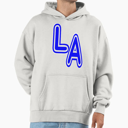 La Logo Fabulous Hoodie - Minimalist Print for Adults - T-Shirt, Sweatshirt, Hoodie