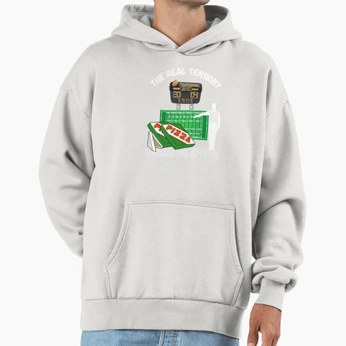 Funny Football Lover Real Tension Running Hoodie - Novelty Apparel Unisex - T-Shirt, Sweatshirt, Hoodie