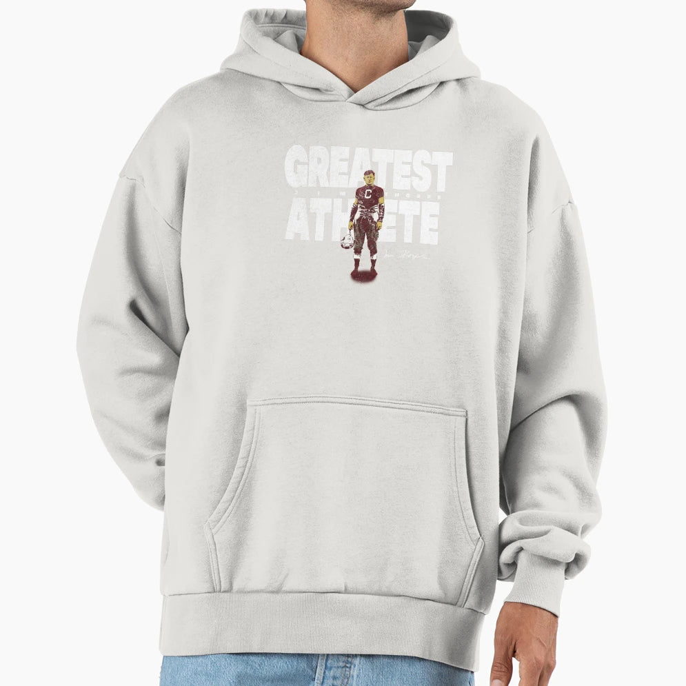 Jim Thorpe Greatest Athlete Hoodie - Trendy Graphic Unisex - T-Shirt, Sweatshirt, Hoodie