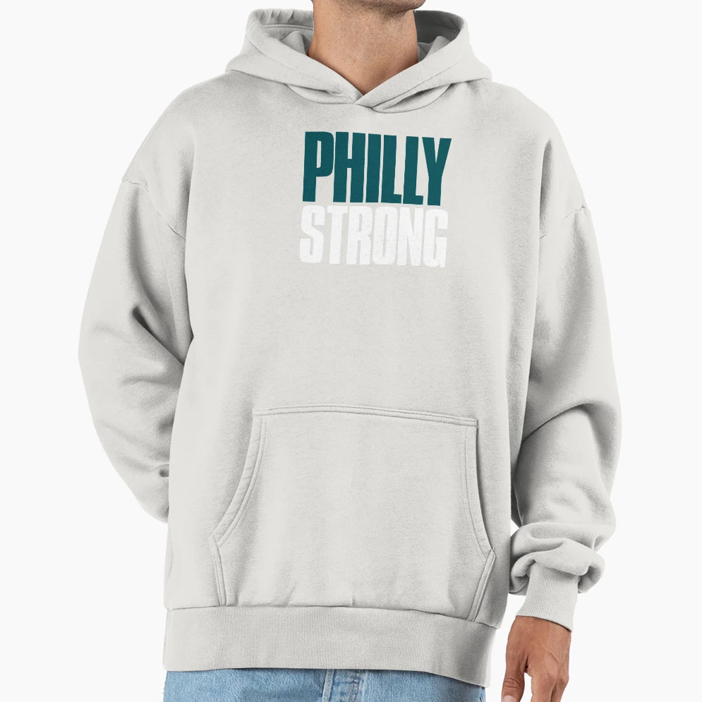 Philly Strong Sports Fan Hoodie - Unique Graphic Unisex - T-Shirt, Sweatshirt, Hoodie