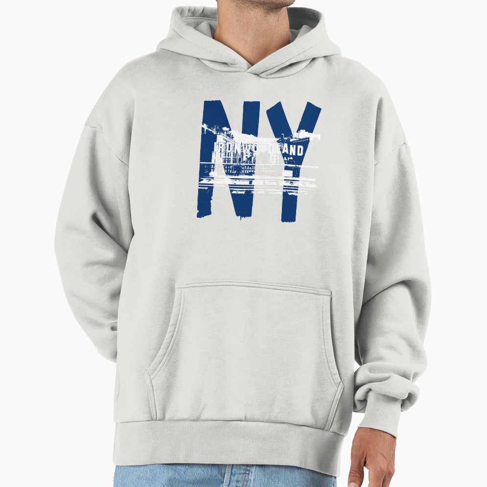 Ny Ironwoodland Hoodie - Novelty Apparel Men Women - T-Shirt, Sweatshirt, Hoodie