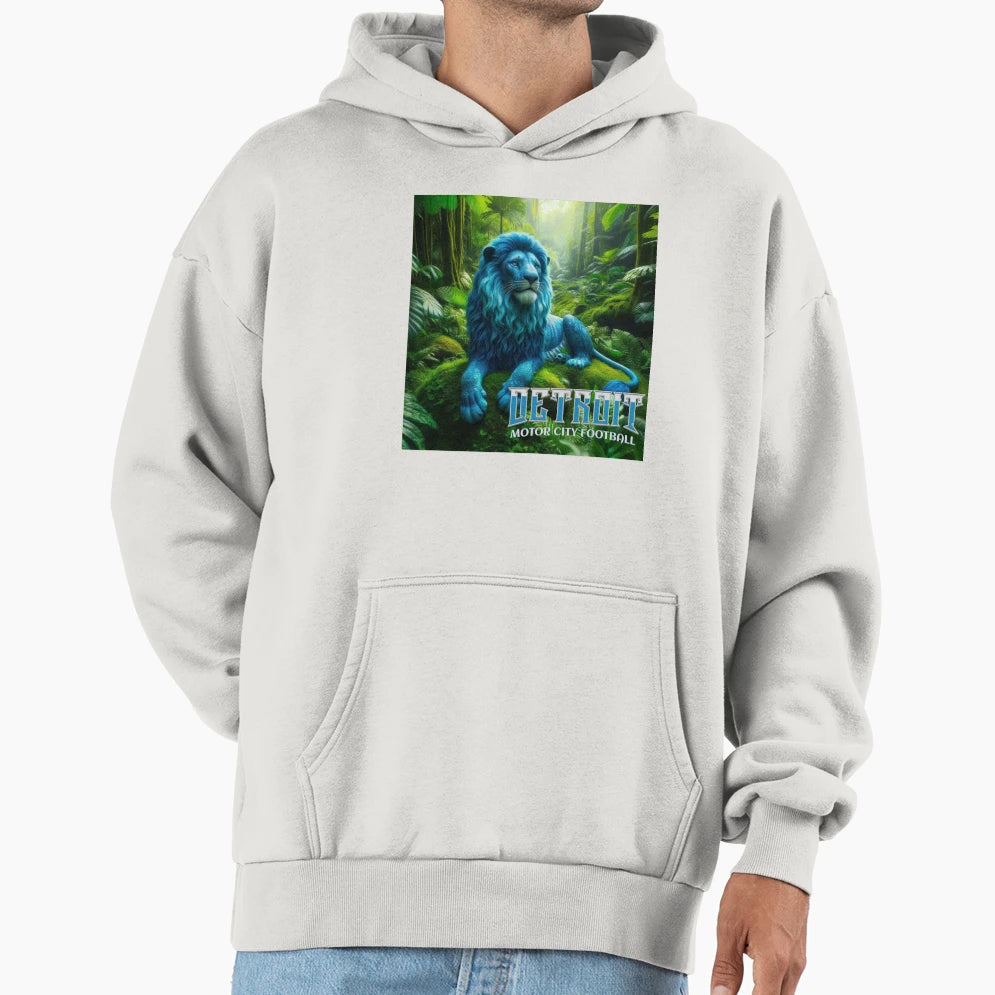 Detroit Lions Football Hoodie - Novelty Apparel Unisex - T-Shirt, Sweatshirt, Hoodie