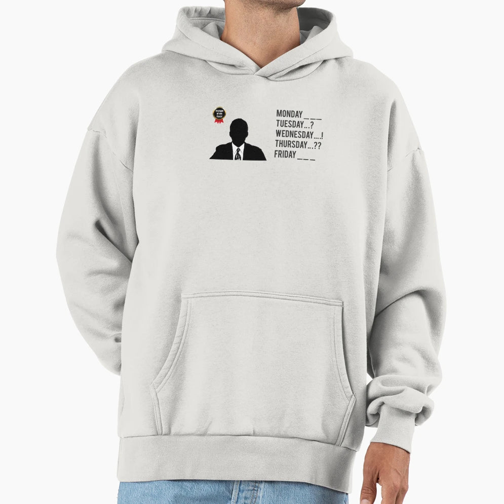 Office Satiric Boss Theme Fake Hoodie - Novelty Apparel Men Women - T-Shirt, Sweatshirt, Hoodie