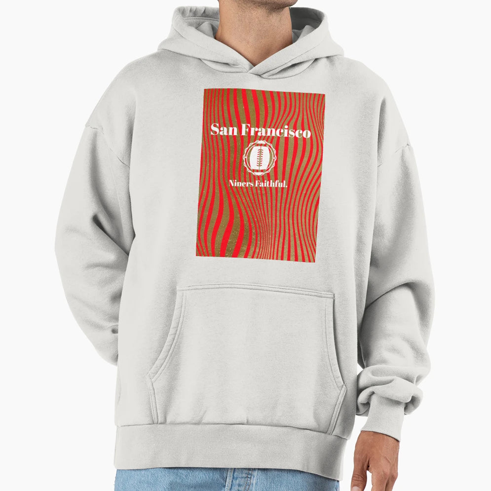 Okavango San Francisco Hoodie - Minimalist Print Unisex - T-Shirt, Sweatshirt, Hoodie