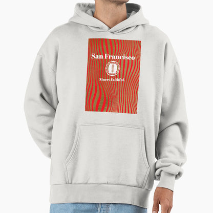 Okavango San Francisco Hoodie - Minimalist Print Unisex - T-Shirt, Sweatshirt, Hoodie