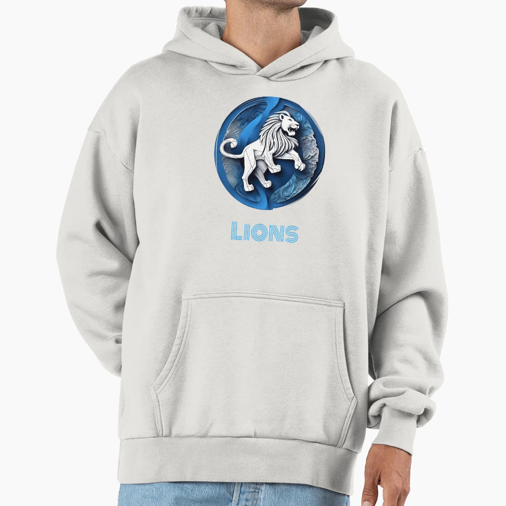 Lions Us Sports 3 Hoodie - Graphic Print for Adults - T-Shirt, Sweatshirt, Hoodie