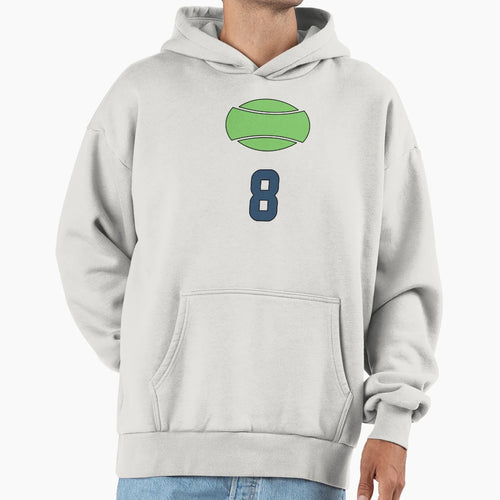 Gekkostate Soccer Uniform 8 Hoodie - Trendy Graphic for Adults - T-Shirt, Sweatshirt, Hoodie