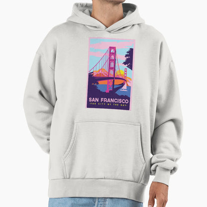San Francisco Hoodie - Graphic Print Men Women - T-Shirt, Sweatshirt, Hoodie
