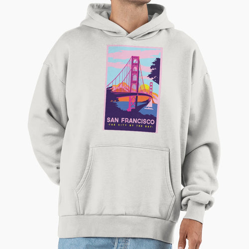 San Francisco Hoodie - Graphic Print Men Women - T-Shirt, Sweatshirt, Hoodie