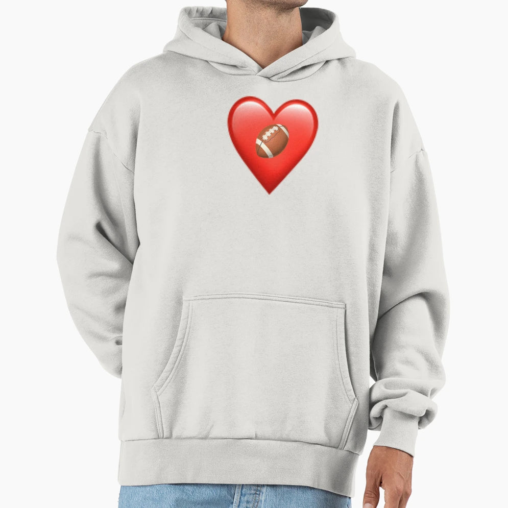 Football Lover Hoodie - Minimalist Print Unisex - T-Shirt, Sweatshirt, Hoodie