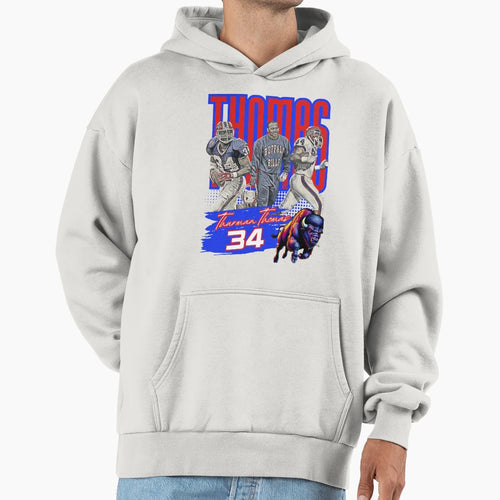 Thurman Thomas Buffalo Legend Hoodie - Novelty Apparel Men Women - T-Shirt, Sweatshirt, Hoodie