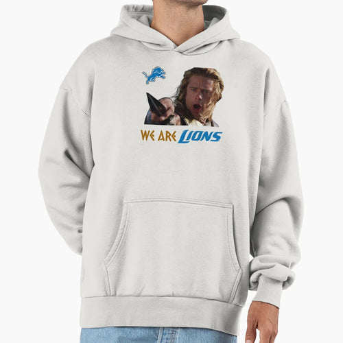 We Are Detroit Lions Hoodie - Custom Art Print for Adults - T-Shirt, Sweatshirt, Hoodie