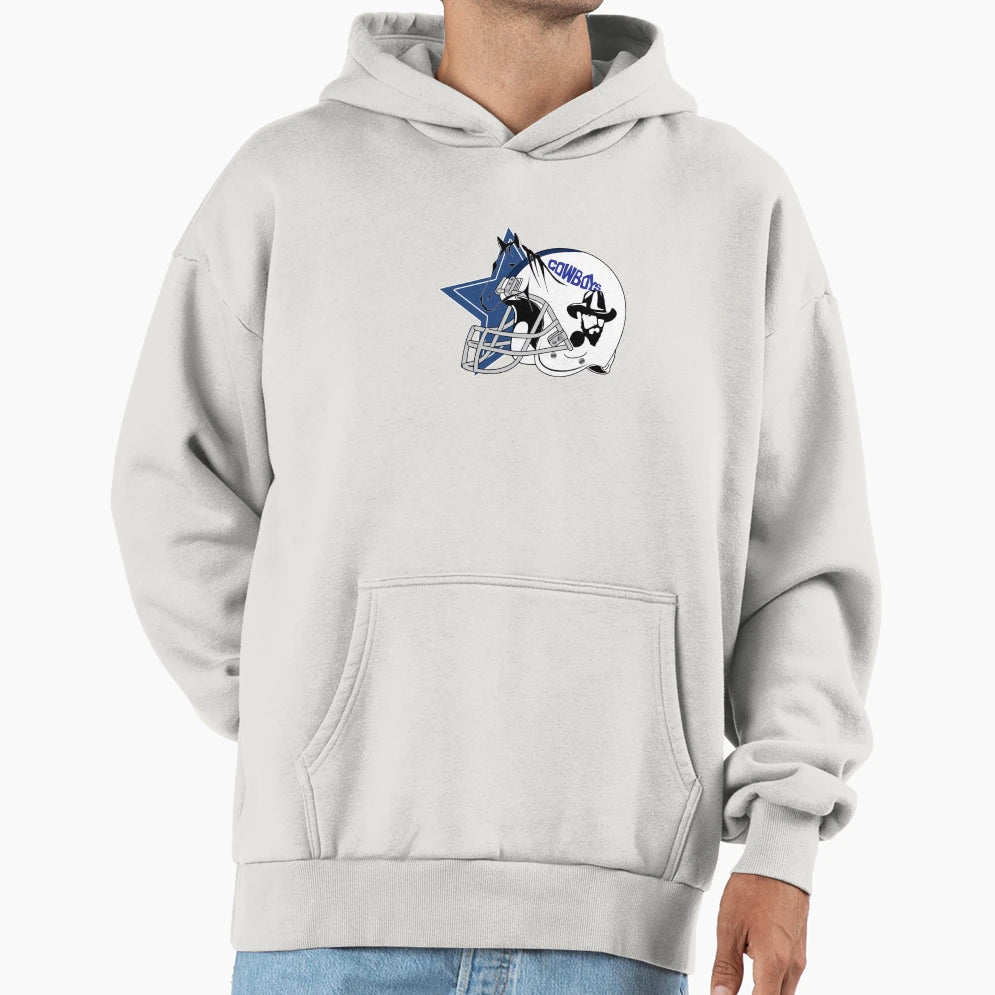 Football Cowboys Hoodie - Casual Everyday Wear Unisex - T-Shirt, Sweatshirt, Hoodie