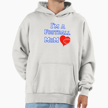 Football Mom Hoodie - Custom Art Print Unisex - T-Shirt, Sweatshirt, Hoodie