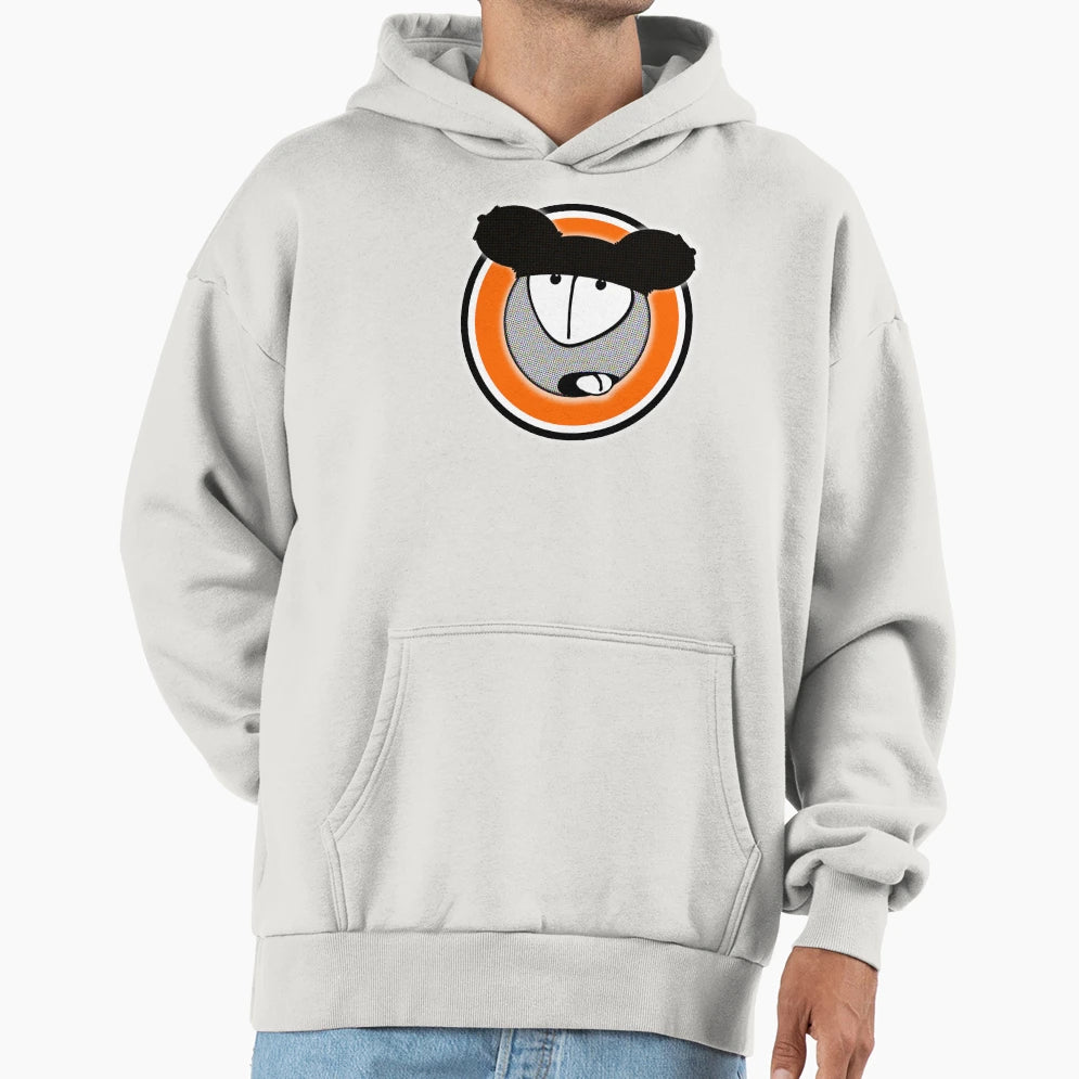 Rubber Udder Ears Logo Roundel Hoodie - Minimalist Print Men Women - T-Shirt, Sweatshirt, Hoodie