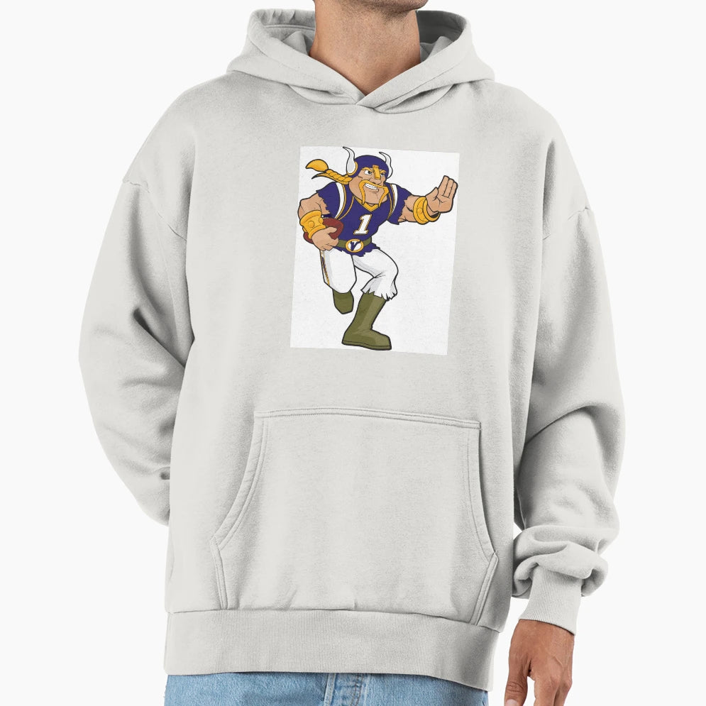 Vikings Football Hoodie - Graphic Print for Adults - T-Shirt, Sweatshirt, Hoodie