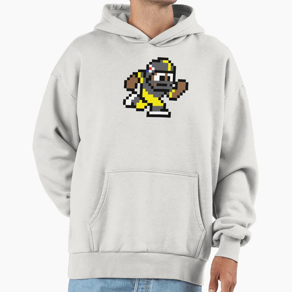 8 Bit Player Pittsburgh Steelers Hoodie - Aesthetic Graphic for Adults - T-Shirt, Sweatshirt, Hoodie
