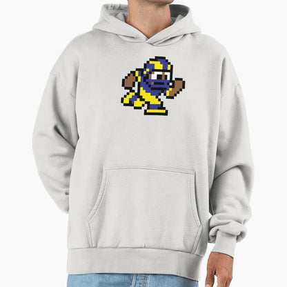 8 Bit Player Los Angeles Rams Hoodie - Graphic Print Men Women - T-Shirt, Sweatshirt, Hoodie
