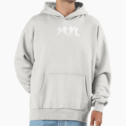 American Football Or Rugby Hoodie - Casual Everyday Wear for Adults - T-Shirt, Sweatshirt, Hoodie