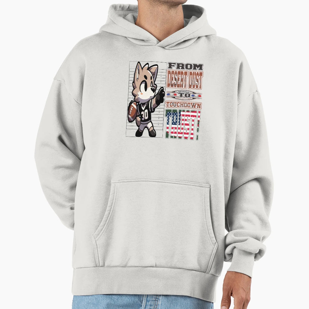 Coyote Quarterback Hoodie - Streetwear Style Unisex - T-Shirt, Sweatshirt, Hoodie