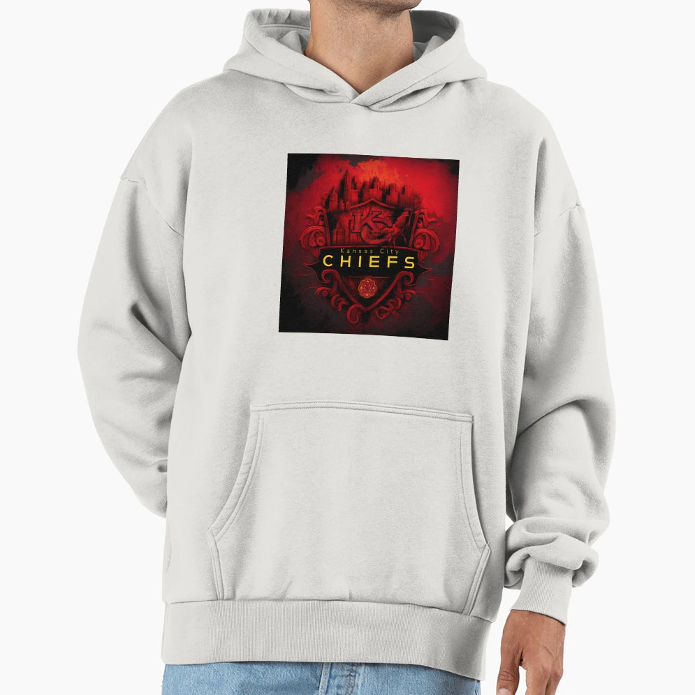 Seal Red Kingdom Hoodie - Minimalist Print Men Women - T-Shirt, Sweatshirt, Hoodie
