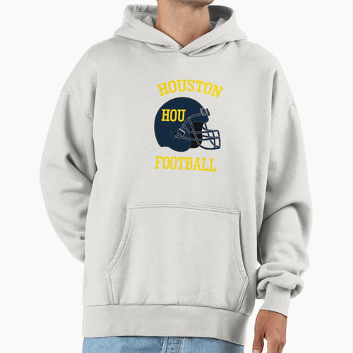 Houston Football And T-Shirt - Fun Novelty Design for Adults - T-Shirt, Sweatshirt, Hoodie