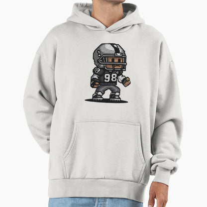 Crosby 16 Bit Pixel Hoodie - Custom Art Print for Adults - T-Shirt, Sweatshirt, Hoodie