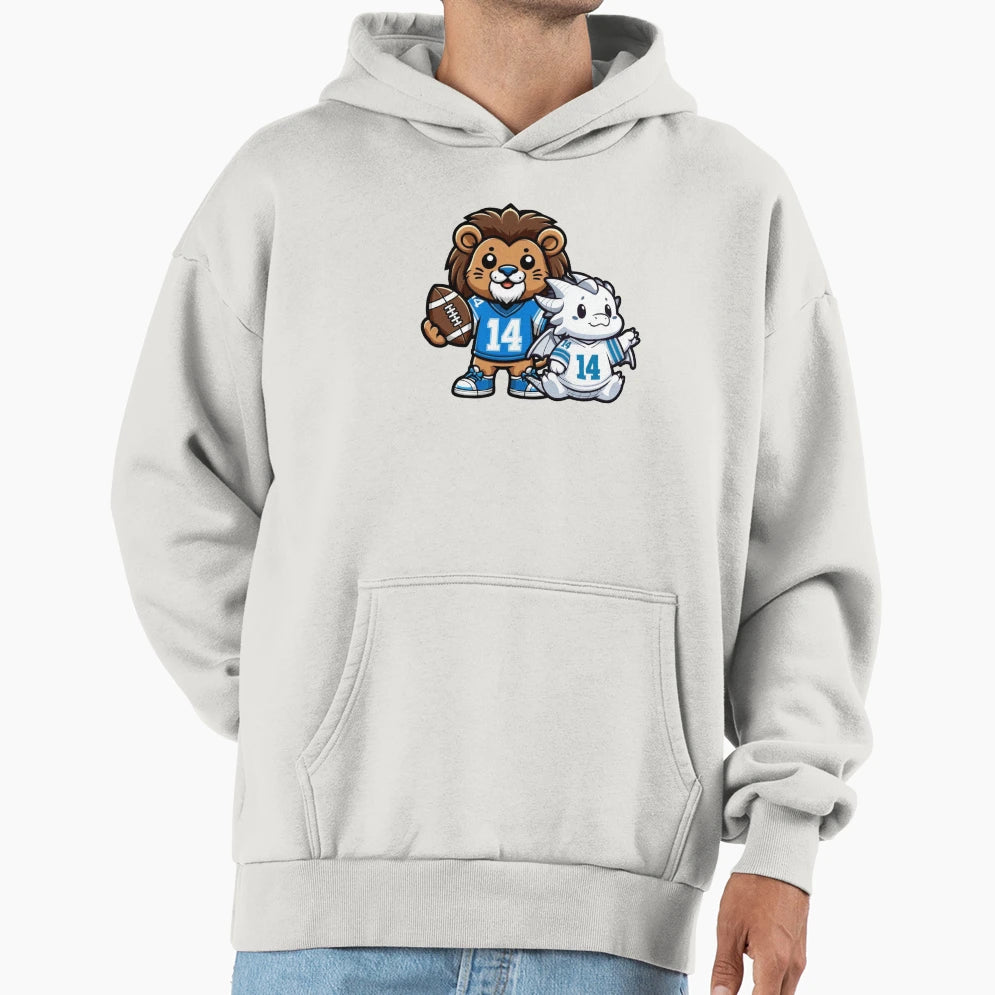 Lions Game Day Hoodie - Aesthetic Graphic Men Women - T-Shirt, Sweatshirt, Hoodie