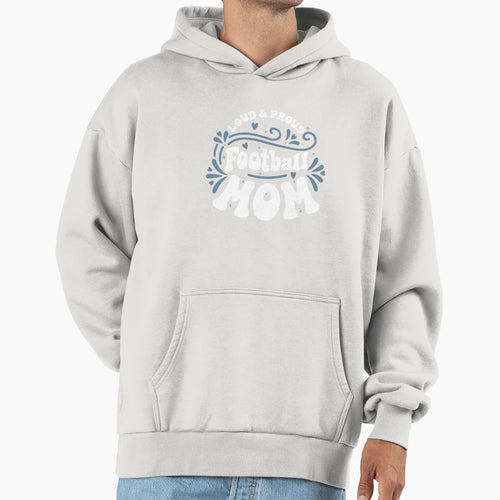 Football Mom T-Shirt - Graphic Print Men Women - T-Shirt, Sweatshirt, Hoodie