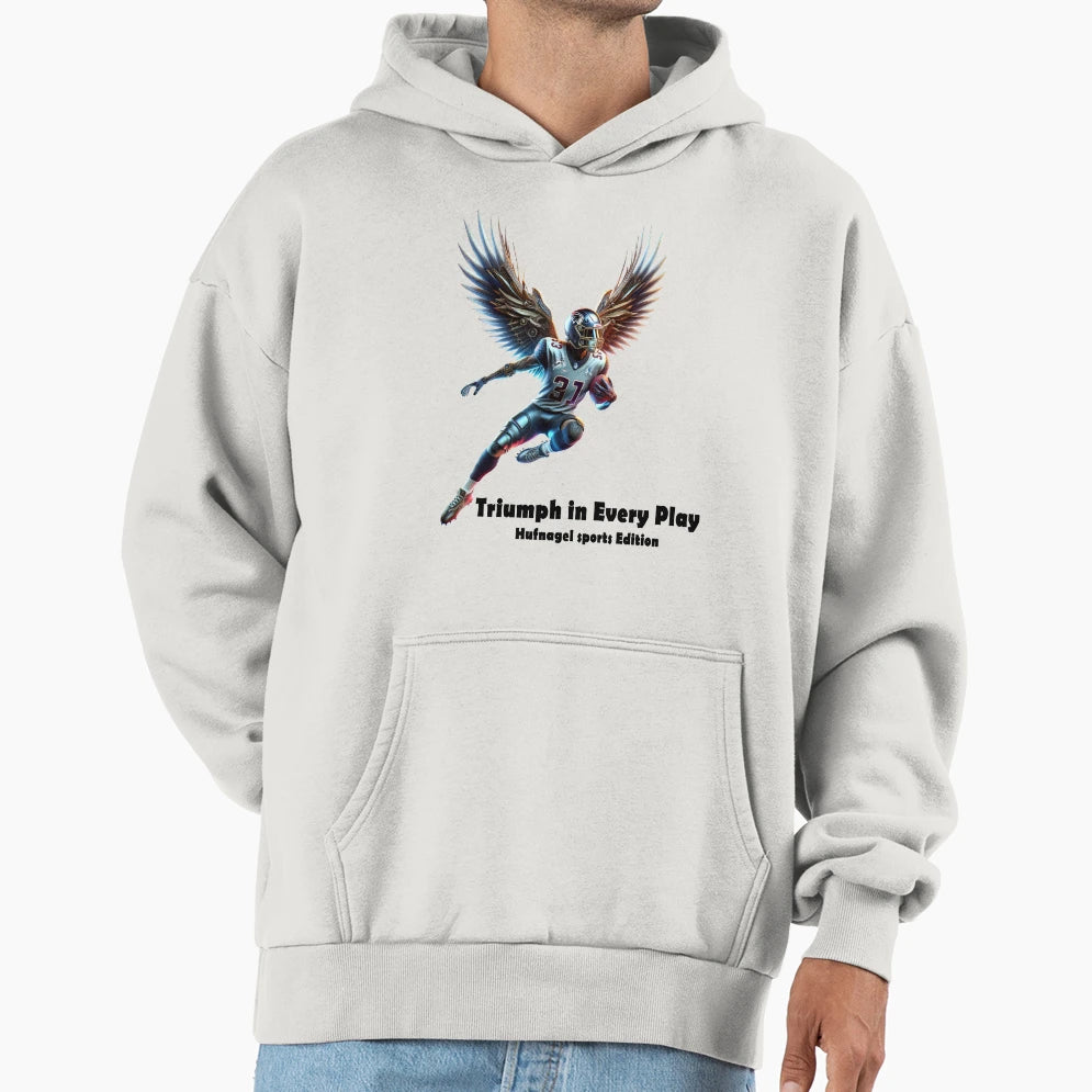 Attack Titans Football Hoodie - Novelty Apparel for Adults - T-Shirt, Sweatshirt, Hoodie