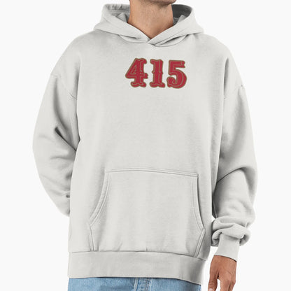 San Francisco Lyfe 415 Hoodie - Novelty Apparel for Adults - T-Shirt, Sweatshirt, Hoodie
