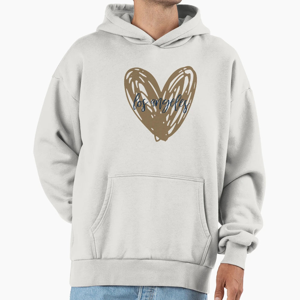 Los Angeles Heart 5 Hoodie - Graphic Print Men Women - T-Shirt, Sweatshirt, Hoodie