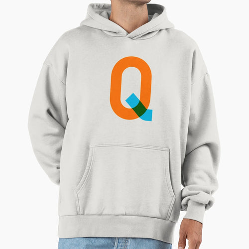 Q Alphabet Hoodie - Custom Art Print for Adults - T-Shirt, Sweatshirt, Hoodie