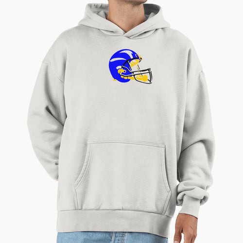 Football Helmet Hoodie - Unique Graphic Unisex - T-Shirt, Sweatshirt, Hoodie