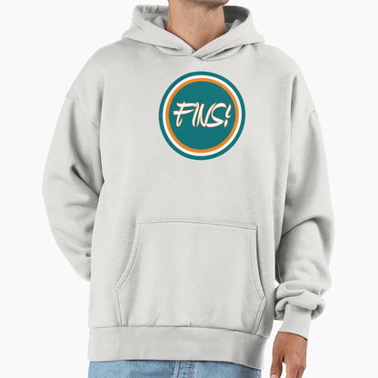 Dolphins Circle Hoodie - Casual Everyday Wear Men Women - T-Shirt, Sweatshirt, Hoodie