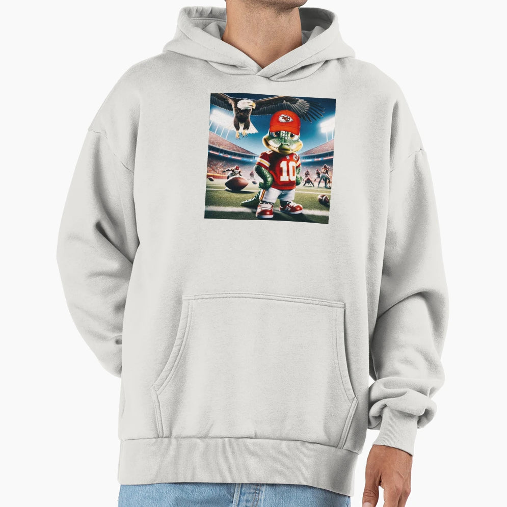 Chief Croaky Hoodie - Trendy Graphic Unisex - T-Shirt, Sweatshirt, Hoodie
