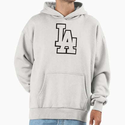 La Los Angeles Hoodie - Fun Novelty Design for Adults - T-Shirt, Sweatshirt, Hoodie