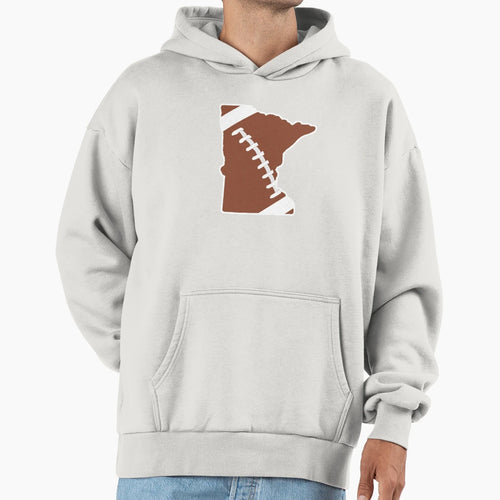 Football Minnesota Fun Football Lover Gift Hoodie - Streetwear Style Unisex - T-Shirt, Sweatshirt, Hoodie