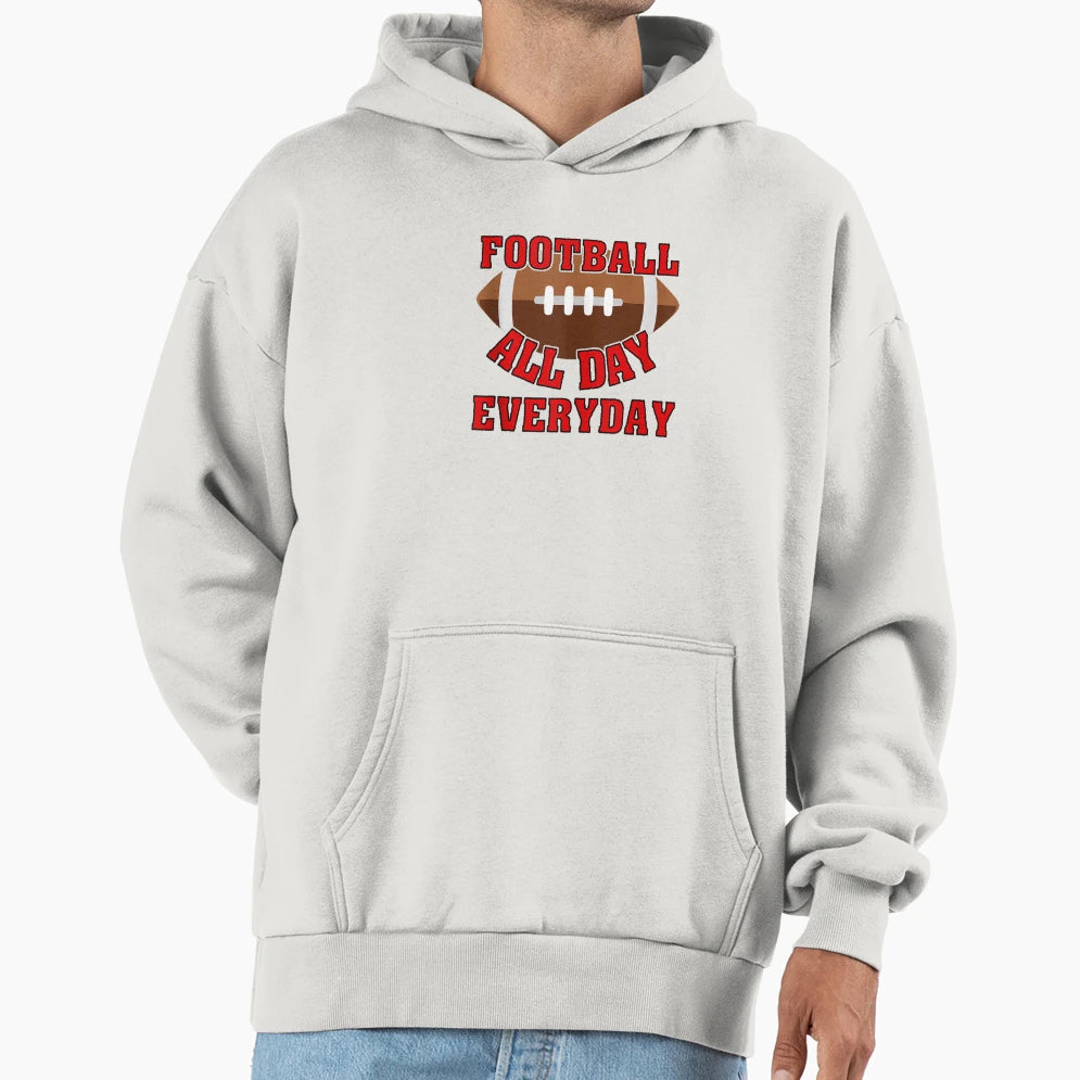 Football Coach Player Stadium Game Hoodie - Minimalist Print for Adults - T-Shirt, Sweatshirt, Hoodie