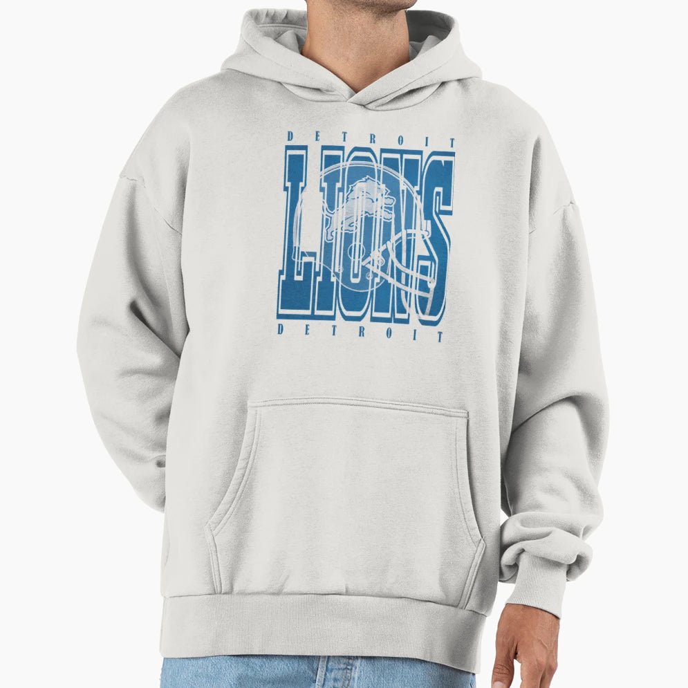Football Detroit Lions Hoodie - Custom Art Print for Adults - T-Shirt, Sweatshirt, Hoodie