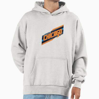 Eye Catching Featuring Word Chicago As Main Hoodie - Graphic Print Unisex - T-Shirt, Sweatshirt, Hoodie