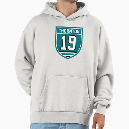 Thornton 19 Emblem Hoodie - Novelty Apparel Unisex - T-Shirt, Sweatshirt, Hoodie
