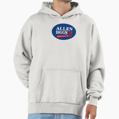 Allen Diggs Buffalo Bills Hoodie - Custom Art Print for Adults - T-Shirt, Sweatshirt, Hoodie