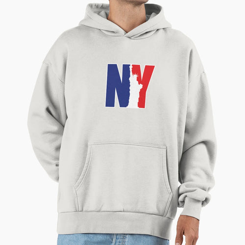 New York Ny Statue Liberty Hoodie - Graphic Print Men Women - T-Shirt, Sweatshirt, Hoodie